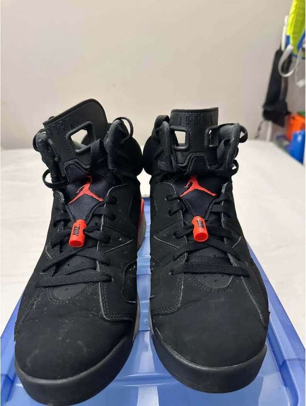 Nike Air Jordan 6 Retro Infrared 2018 Release No Box Used Good Mens Size 11 $250